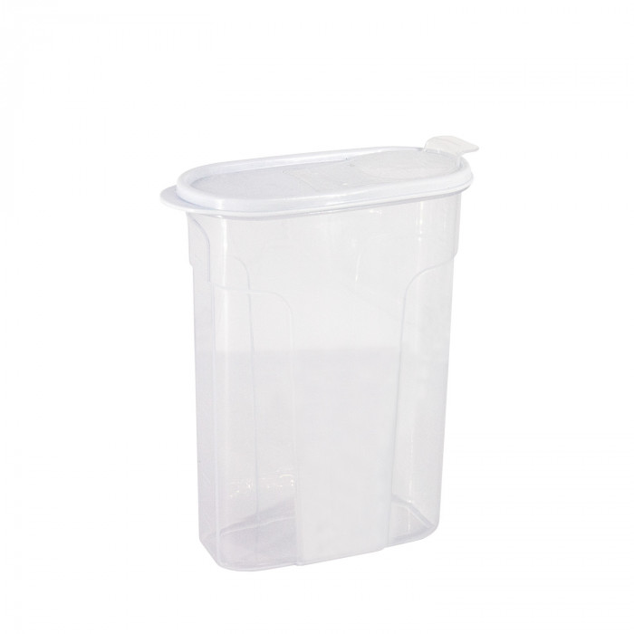 BOTE CON TAPA DISPENSADORA 2400ML (24,5x9,5x17,5cm) 7HOUSE RT.1