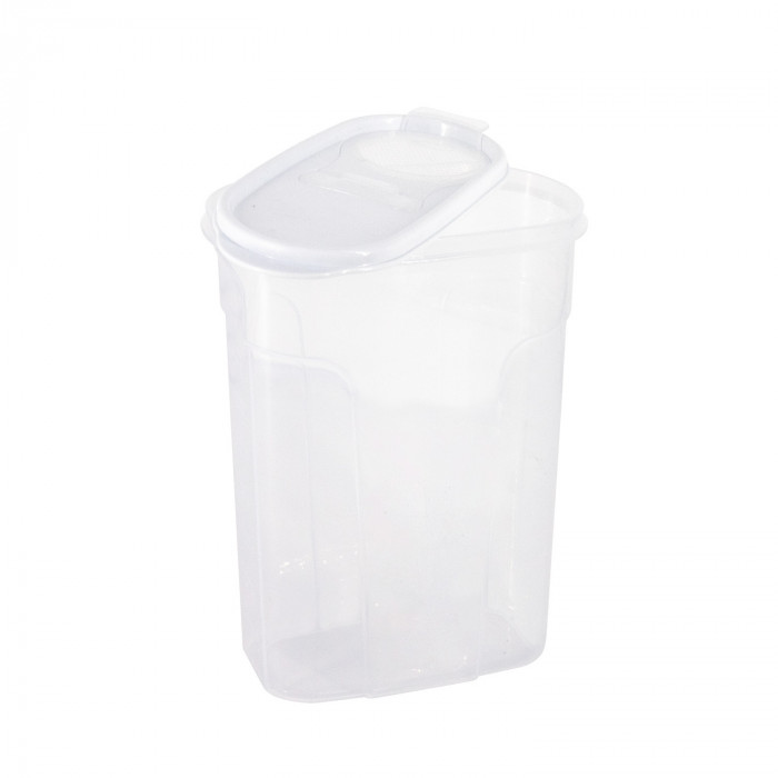 BOTE CON TAPA DISPENSADORA 2400ML (24,5x9,5x17,5cm) 7HOUSE RT.1