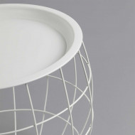 SET 3 MESITAS BALOON BLANCO THINIA HOME