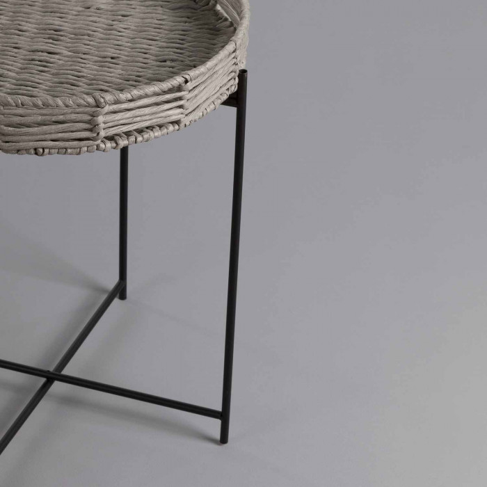 MESITA TEA GRIS 45X50 THINIA HOME