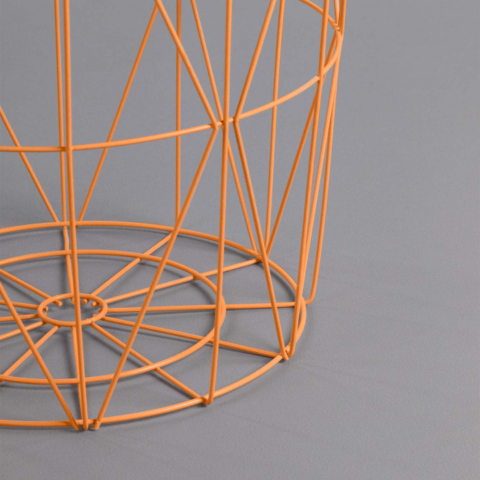 MESA AUXILIAR CESTA NATURAL 40X41 31CM THINIA HOME