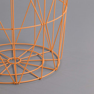 MESA AUXILIAR CESTA NATURAL 40X41 31CM THINIA HOME