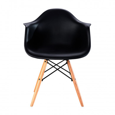 SILLA CUADRADA NEGRA 81X61X62 THINIA HOME SILLA CUADRADA NEGRA 81X61X62 THINIA HOME