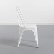 SILLA METÁLICA STRONG BLANCO 54X45X85CM THINIA HOME