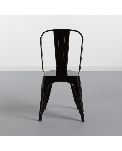 SILLA METÁLICA STRONG NEGRO 54X45X85CM THINIA HOME