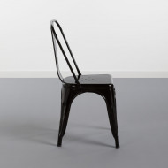 SILLA METÁLICA STRONG NEGRO 54X45X85CM THINIA HOME