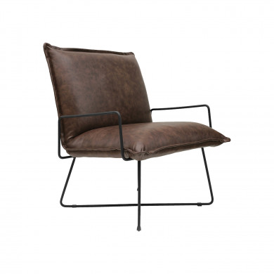 SILLON SENIOR MARRON/NEGRO 73X74X84CM THINIA HOME SILLON SENIOR MARRON/NEGRO 73X74X84CM THINIA HOME