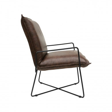 SILLON SENIOR MARRON/NEGRO 73X74X84CM THINIA HOME SILLON SENIOR MARRON/NEGRO 73X74X84CM THINIA HOME