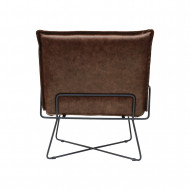 SILLON SENIOR MARRON/NEGRO 73X74X84CM THINIA HOME