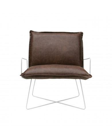 SILLON SENIOR MARRON/CREMA 73X74X84CM THINIA HOME SILLON SENIOR MARRON/CREMA 73X74X84CM THINIA HOME