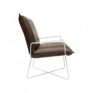 SILLON SENIOR MARRON/CREMA 73X74X84CM THINIA HOME