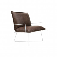 SILLON SENIOR MARRON/CREMA 73X74X84CM THINIA HOME
