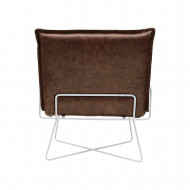 SILLON SENIOR MARRON/CREMA 73X74X84CM THINIA HOME