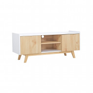 MUEBLE TV NATURAL/BLANCO SERIE ICE 120X40X50CM THINIA HOME