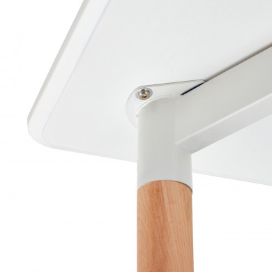 MESA MADERA BLANCA/MADERA 74*120*80CM THINIA HOME MESA MADERA BLANCA/MADERA 74*120*80CM THINIA HOME