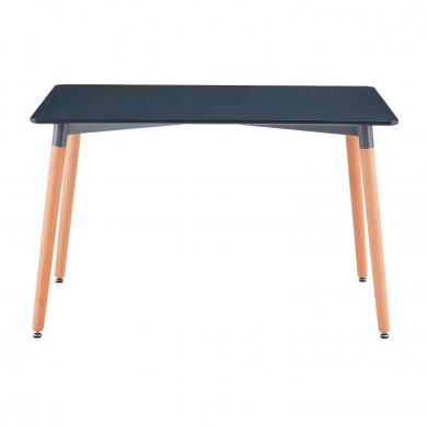 MESA MADERA GRIS PLOMO/MADERA 74*120*80CM THINIA HOME MESA MADERA GRIS PLOMO/MADERA 74*120*80CM THINIA HOME