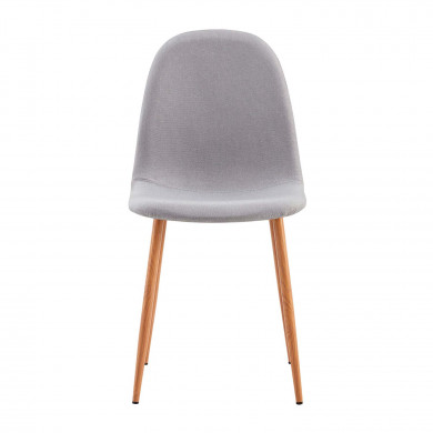 PACK 2 SILLAS COMEDOR LINO GRIS CLARO 90*51*44CM THINIA HOME PACK 2 SILLAS COMEDOR LINO GRIS CLARO 90*51*44CM THINIA HOME