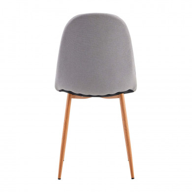 PACK 2 SILLAS COMEDOR LINO GRIS CLARO 90*51*44CM THINIA HOME PACK 2 SILLAS COMEDOR LINO GRIS CLARO 90*51*44CM THINIA HOME