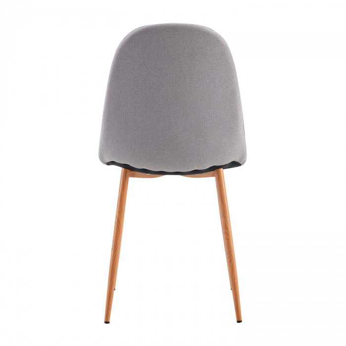 PACK 2 SILLAS COMEDOR LINO GRIS CLARO 90*51*44CM THINIA HOME