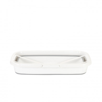 CESTA PLEGABLE GRIS/BLANCA 47,5x27,5x18,5cm 7HOUSE CESTA PLEGABLE GRIS/BLANCA 47,5x27,5x18,5cm 7HOUSE