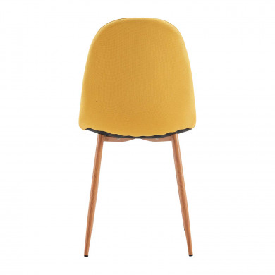 PACK 2 SILLAS COMEDOR LINO AMARILLA 90*51*44CM THINIA HOME PACK 2 SILLAS COMEDOR LINO AMARILLA 90*51*44CM THINIA HOME