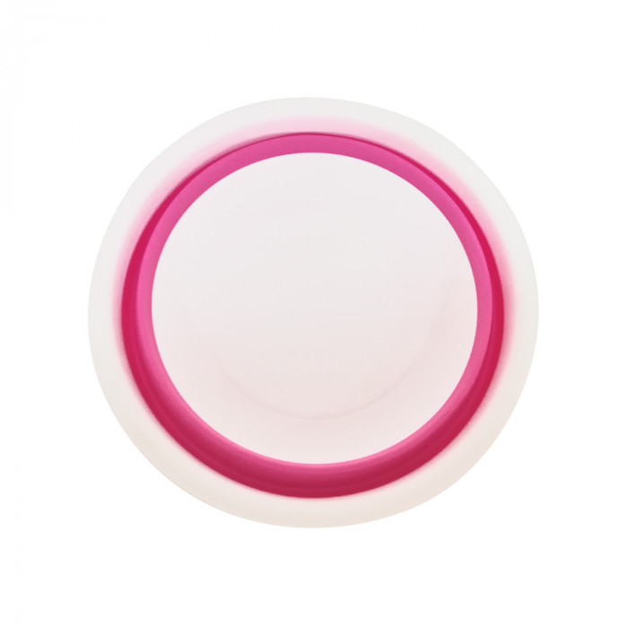 CUENCO PLEGABLE ROSA 32x12cm 7HOUSE