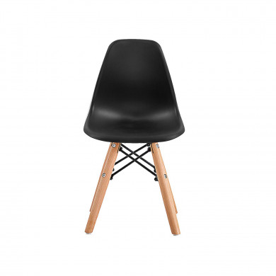 SILLA INFANTIL NEGRA 60X36X31CM THINIA HOME SILLA INFANTIL NEGRA 60X36X31CM THINIA HOME