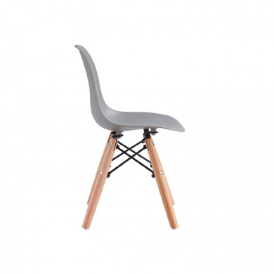 SILLA INFANTIL GRIS 60X36X31CM THINIA HOME SILLA INFANTIL GRIS 60X36X31CM THINIA HOME