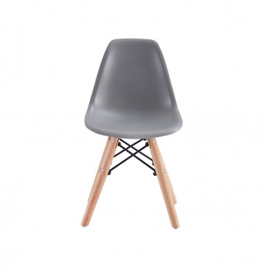 SILLA INFANTIL GRIS 60X36X31CM THINIA HOME SILLA INFANTIL GRIS 60X36X31CM THINIA HOME