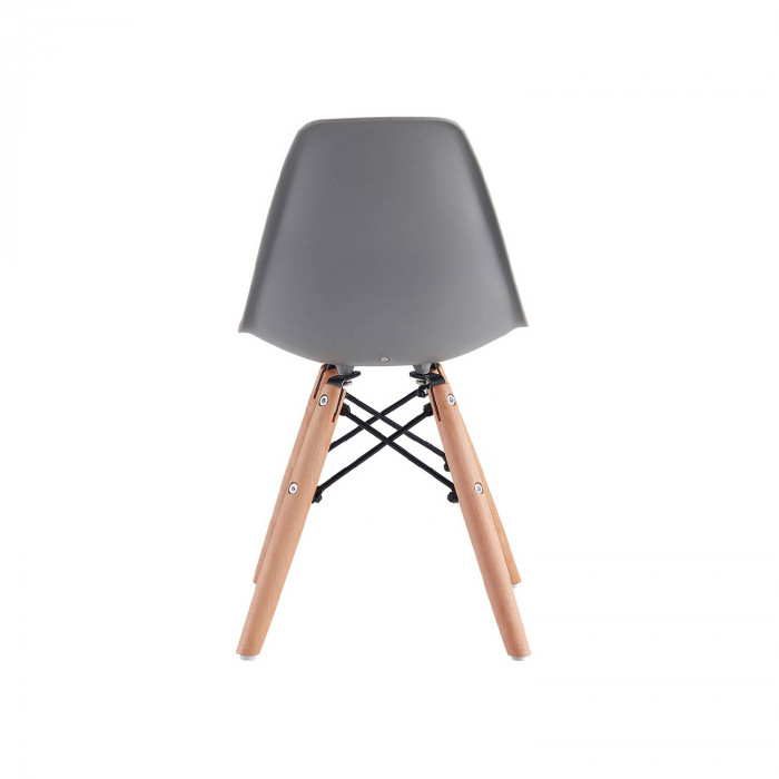 SILLA INFANTIL GRIS 60X36X31CM THINIA HOME