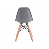 SILLA INFANTIL GRIS 60X36X31CM THINIA HOME