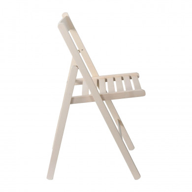 SILLA PLEGABLE HAYA BARNIZADA BLANCA THINIA HOME SILLA PLEGABLE HAYA BARNIZADA BLANCA THINIA HOME