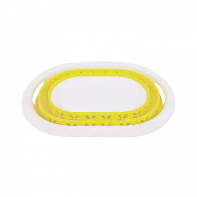 CESTO COLADA PLEGABLE AMARILLO 50x37,5x27cm 7HOUSE CESTO COLADA PLEGABLE AMARILLO 50x37,5x27cm 7HOUSE