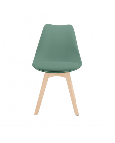 SILLA COMEDOR VERDE 83X55X48CM THINIA HOME