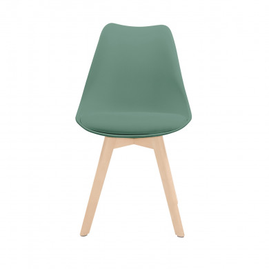 SILLA COMEDOR VERDE 83X55X48CM THINIA HOME