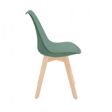 SILLA COMEDOR VERDE 83X55X48CM THINIA HOME