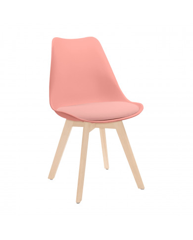 SILLA COMEDOR SALMON 83X55X48CM THINIA HOME