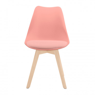 SILLA COMEDOR SALMON 83X55X48CM THINIA HOME SILLA COMEDOR SALMON 83X55X48CM THINIA HOME