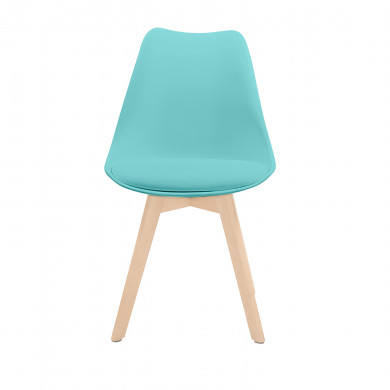 SILLA COMEDOR VERDE MENTA 83X55X48CM THINIA HOME