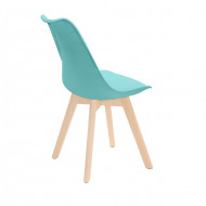 SILLA COMEDOR VERDE MENTA 83X55X48CM THINIA HOME