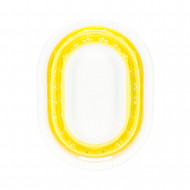 CESTO COLADA PLEGABLE AMARILLO 50x37,5x27cm 7HOUSE