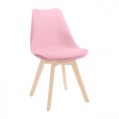 SILLA COMEDOR ROSA 83X55X48CM THINIA HOME SILLA COMEDOR ROSA 83X55X48CM THINIA HOME