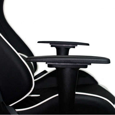 SILLA GAMING NEGRA/BLANCA 68X50X125-135CM 7HOUSE