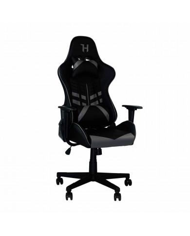 SILLA GAMING NEGRA/GRIS 68X50X125-135CM 7HOUSE
