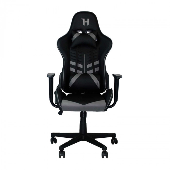SILLA GAMING NEGRA/GRIS 68X50X125-135CM 7HOUSE