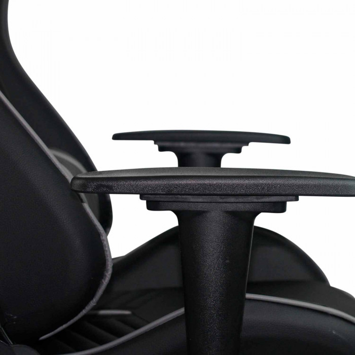 SILLA GAMING NEGRA/GRIS 68X50X125-135CM 7HOUSE