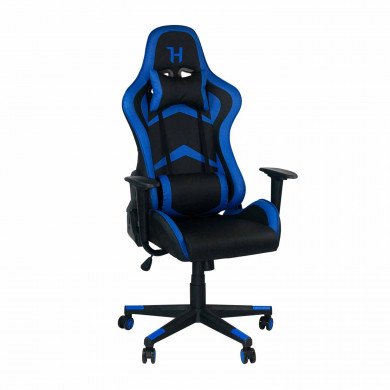 SILLA GAMING NEGRA/AZUL 68X50X125-135CM 7HOUSE SILLA GAMING NEGRA/AZUL 68X50X125-135CM 7HOUSE