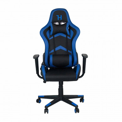 SILLA GAMING NEGRA/AZUL 68X50X125-135CM 7HOUSE SILLA GAMING NEGRA/AZUL 68X50X125-135CM 7HOUSE