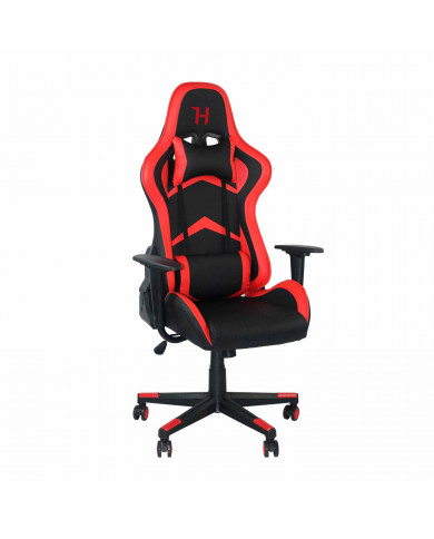 SILLA GAMING NEGRA/ROJA 68X50X125-135CM 7HOUSE