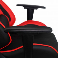 SILLA GAMING NEGRA/ROJA 68X50X125-135CM 7HOUSE